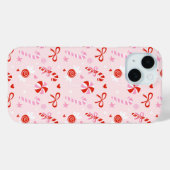 Rosa Candy-Ästhetik-Handyhülle Case-Mate iPhone Hülle (Rückseite (Horizontal))