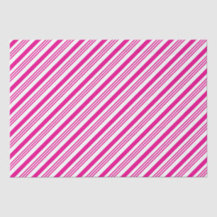 Rosa Candy Cane Stil 1 Seidenpapier