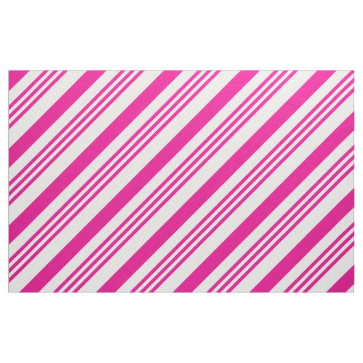 Rosa Candy Cane Streifen Art 1 Stoff (Fat Quarter (45,7 x 55,9 cm))