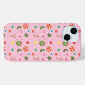 Rosa Candy-Weihnachtshandyhülle Case-Mate iPhone Hülle (Rückseite (Horizontal))