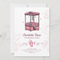 Rosa Candyland Arcade Girl Birthday Party