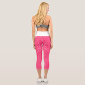 rosa capri leggings (Rückseite)