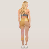 rosa capri leggings (Rückseite)