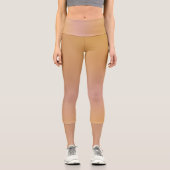 rosa capri leggings (Vorderseite)