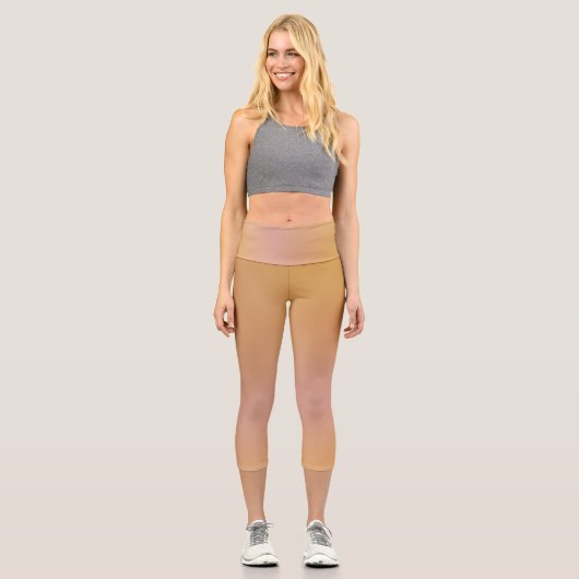 rosa capri leggings (Vorderseite)