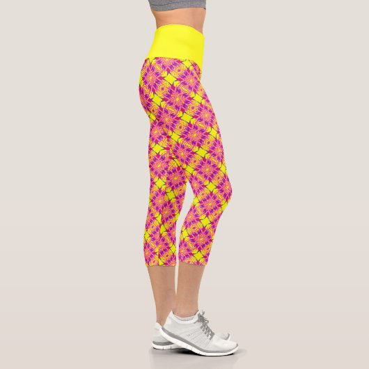rosa capri leggings (Rechts)