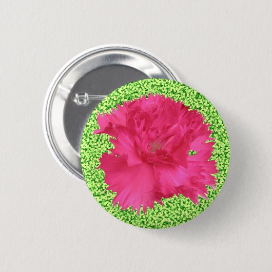 rosa Carnton Button (Vorne & Hinten)