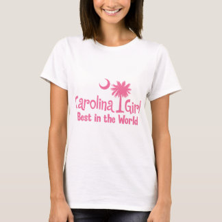 Rosa Carolina-Mädchen am besten in der Welt T-Shirt