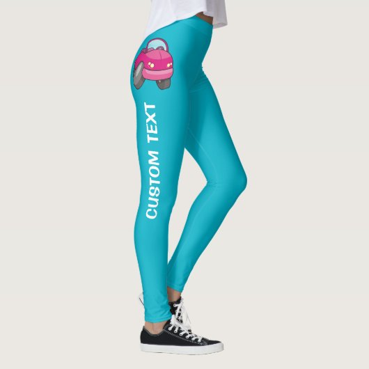 Rosa Cartoon Leggings (Rechts)