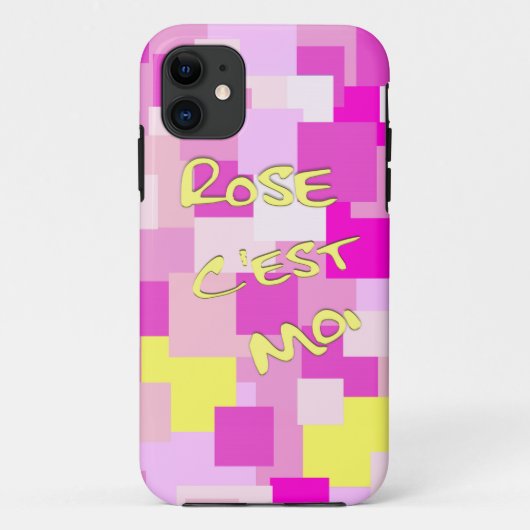 Rosa Case-Mate iPhone Hülle (Rückseite)