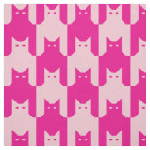 Rosa Catstooth Stoff (Muster)