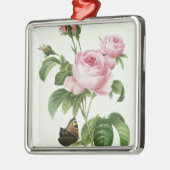 Rosa Centifolia Ornament Aus Metall (Links)