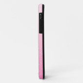 Rosa Champagner mit zarten Bläschen Kunst Case-Mate iPhone Hülle (Hinten/Links)