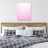 Rosa Champagner mit zarten Bläschen Kunst Leinwanddruck (Insitu (Schlafzimmer))