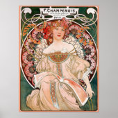 Rosa Champagnerprint Poster (Vorne)