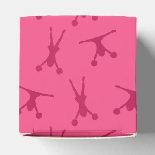 Rosa-Cheeringmuster Geschenkschachtel (Oben)