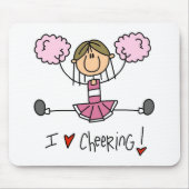 Rosa Cheerleader Mousepad (Vorne)