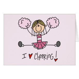Rosa Cheerleader-T-Shirts und Geschenke