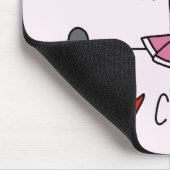 Rosa Cheerleader-T-Shirts und Geschenke Mousepad (Ecke)