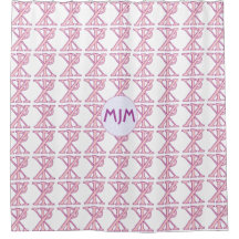 Rosa Chi-Ro-Kreuz Fliesen-Monogramm