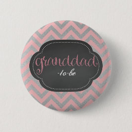 Rosa Chic Opa-zu-ist Knopf Button