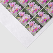 rosa Chintz decoupage Orchidee mit 16 Aquarellen Seidenpapier (Ausschnitt)