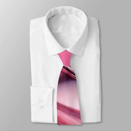 Rosa Chrom lila Strömungen Krawatte (Gebunden)