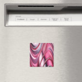 Rosa Chrom lila Strömungen Magnet (In Situ (Geschirrspüler))