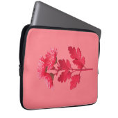 Rosa Chrysantheme Laptopschutzhülle (Vorne Rechts)