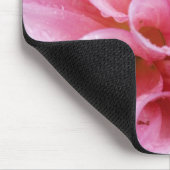 Rosa Chrysantheme Mousepad (Ecke)