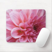 Rosa Chrysantheme Mousepad (Mit Mouse)