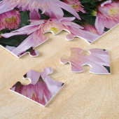 Rosa Chrysanthemen Puzzle (Seite)