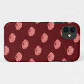 Rosa Chrysanthemum-Blume Case-Mate iPhone Hülle (Rückseite (Horizontal))