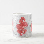 Rosa Chrysanthemum Kaffeetasse (Mittel)