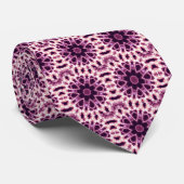 Rosa Circlia-Krawatte Krawatte (Gerollt)