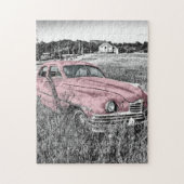 rosa Classic Car Puzzle (Vertikal)