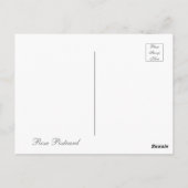 Rosa Climbing Präsident Léopold Senghor Postkarte (Rückseite)