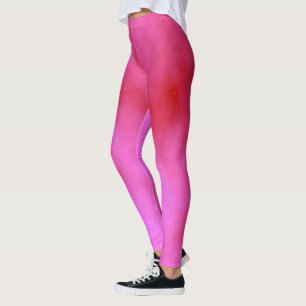 Rosa Cloud Abstrakt Leggings