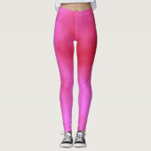 Rosa Cloud Abstrakt Leggings (Vorderseite)
