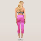 Rosa Cloud Capri Leggings (Rückseite)