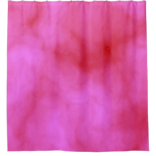 Rosa Cloud Duschvorhang (Vorderseite)