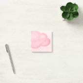 Rosa Cloud Post-it Klebezettel (Büro)