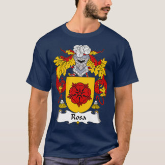 Rosa Coat of Arms Familienwappen T-Shirt