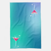 Rosa Cocktail-Bar Handtücher (Vertikal)