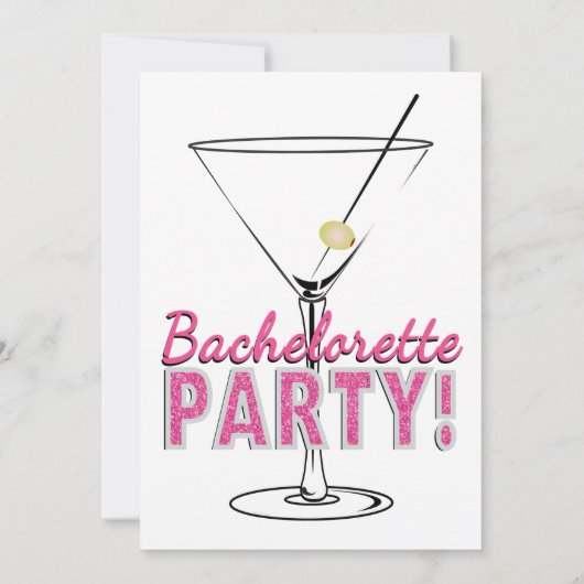 Rosa Cocktail, Einladung (Rückseite)