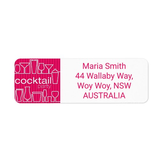 Rosa Cocktail Party (Vorne)