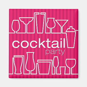 Rosa Cocktail Party Magnet