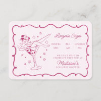 Rosa Cocktails und Cowgirls Fingerabdrücke einfüge