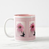 Rosa Coneflower Tasse (Links)
