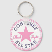 Rosa Converse All Star Schlüsselanhänger (Rückseite)